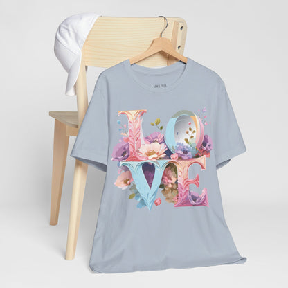 Natural Cotton Tee Shirt - Love story Collection Printify