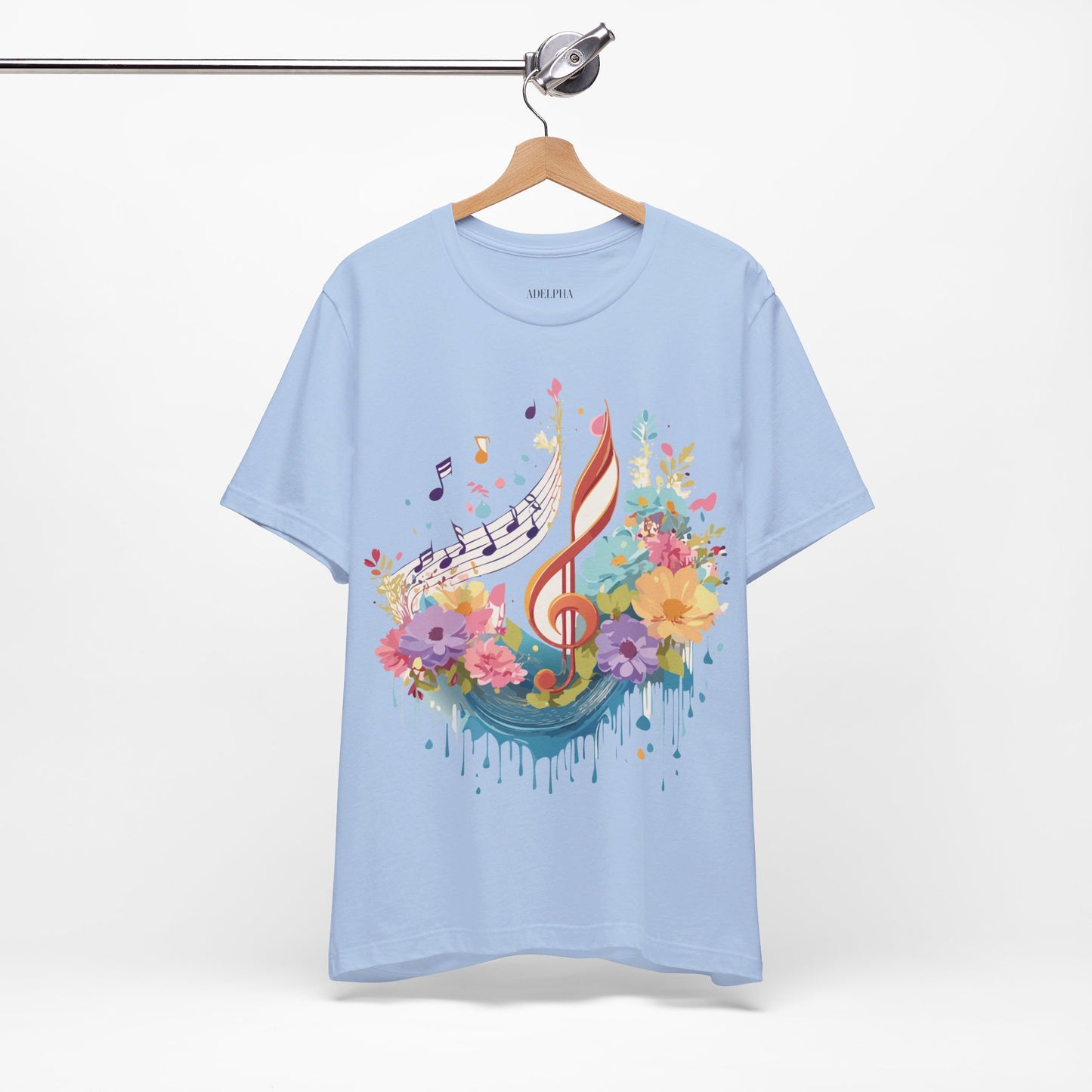 T-shirt en coton naturel - Collection Musique