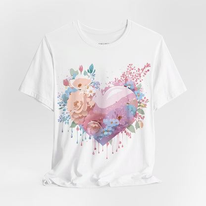Natural Cotton Tee Shirt - Love story Collection Printify