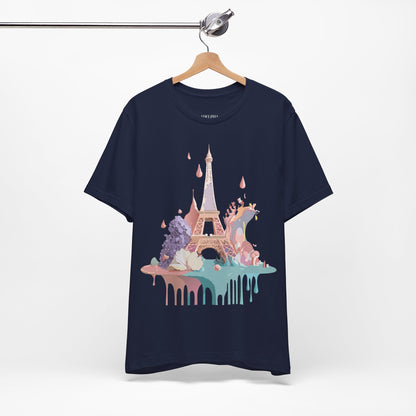 Tourist Shirt, Shirt with Paris - ADELPHA