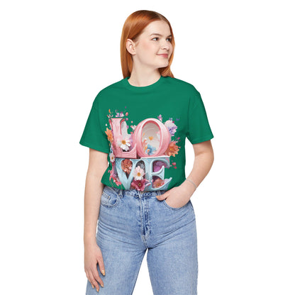 Natural Cotton Tee Shirt - Love Story Collection Printify