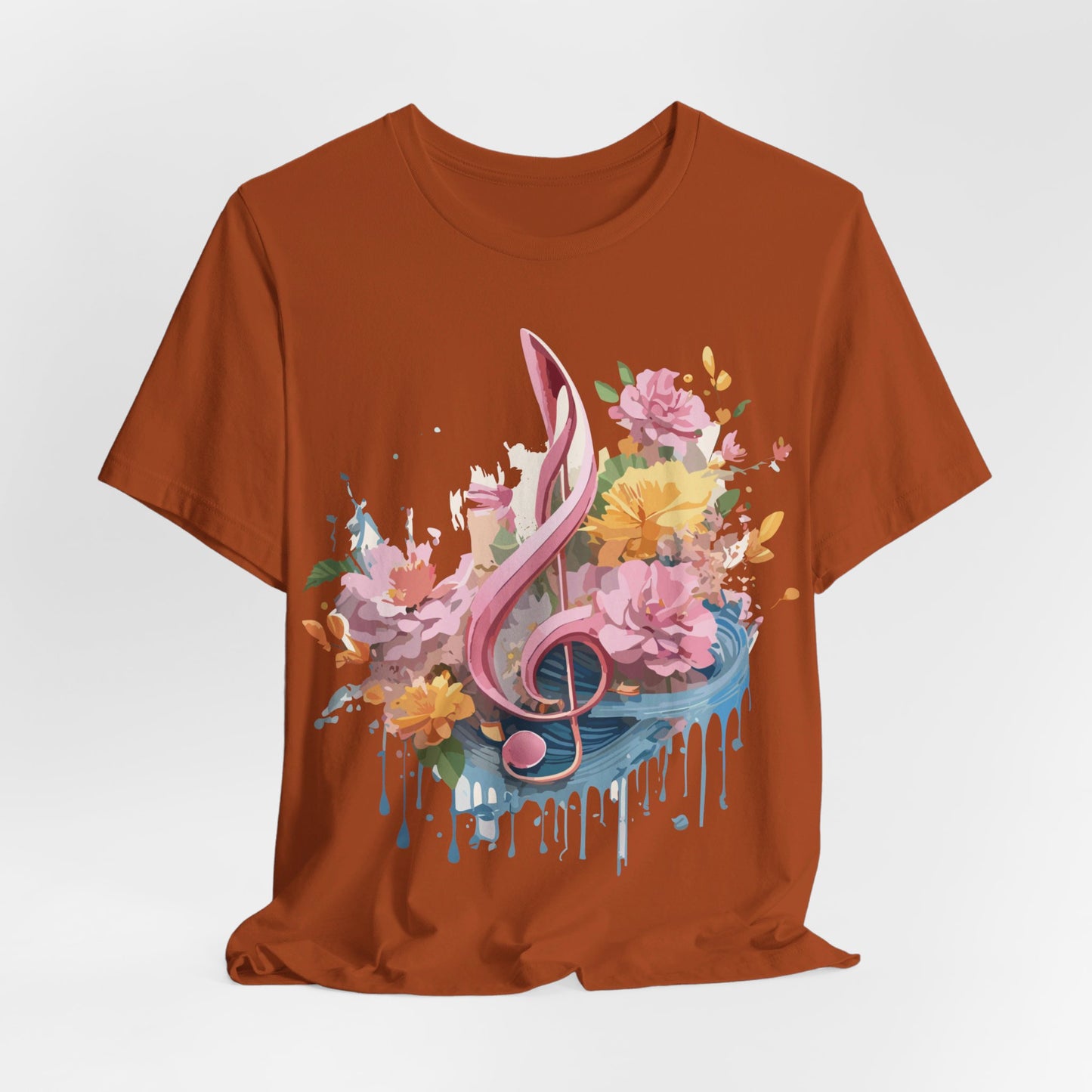 T-shirt en coton naturel - Collection Musique