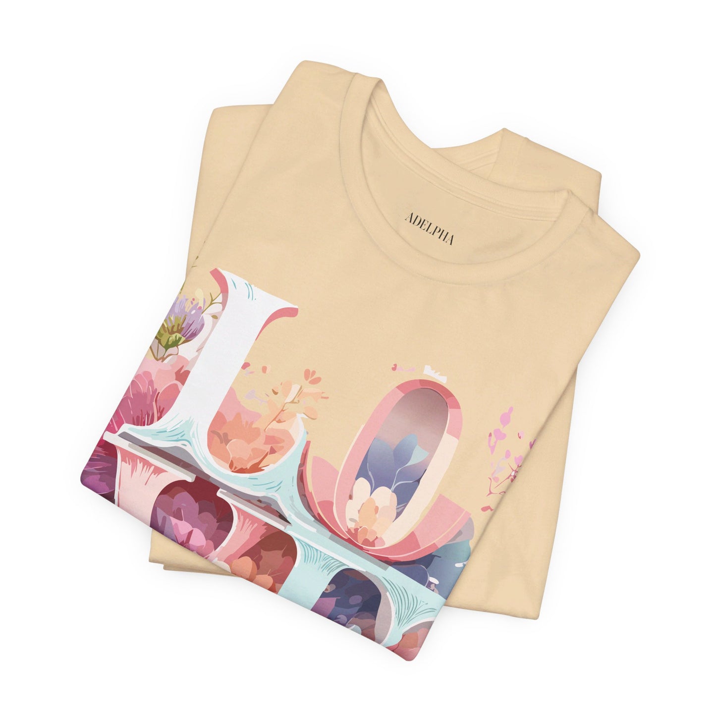 T-shirt en coton naturel - Collection Love story