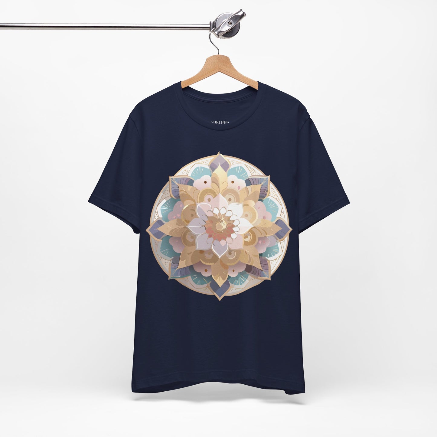 T-Shirt aus natürlicher Baumwolle – Medallion-Kollektion