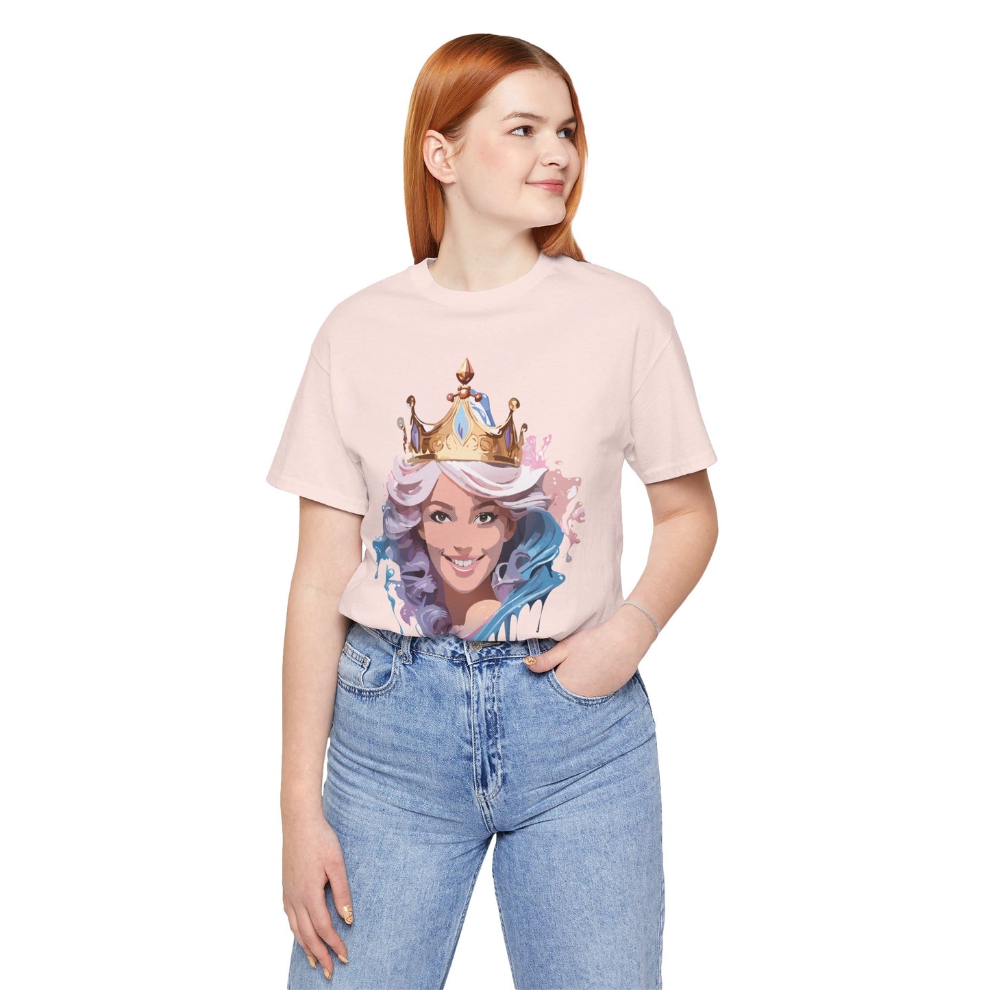 Natural Cotton Tee Shirt - Queen Collection