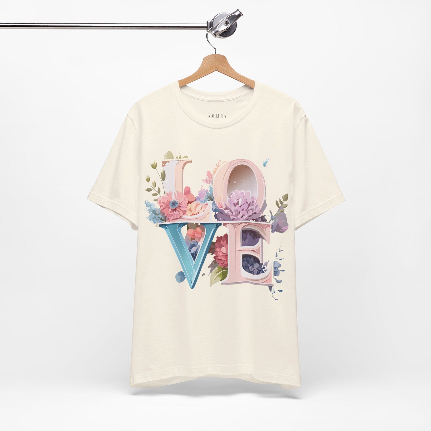 T-shirt en coton naturel - Collection Love story