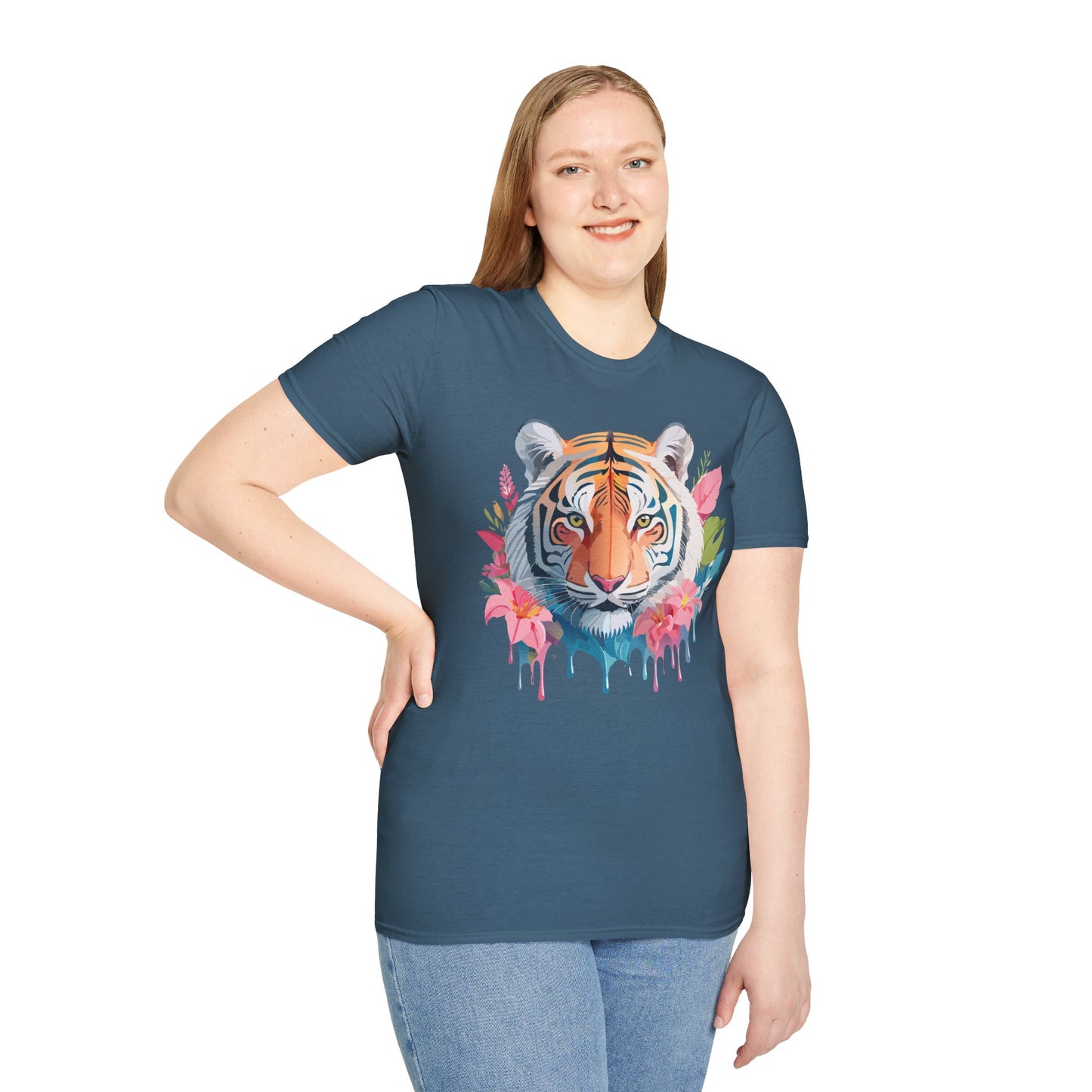 Tiger Shirt, Shirt with Tiger, Animal Tee, Shirt with Animals