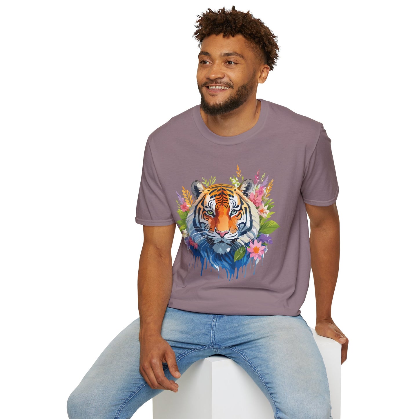 Tiger Shirt, Shirt with Tiger, Animal Tee, Shirt with Animals