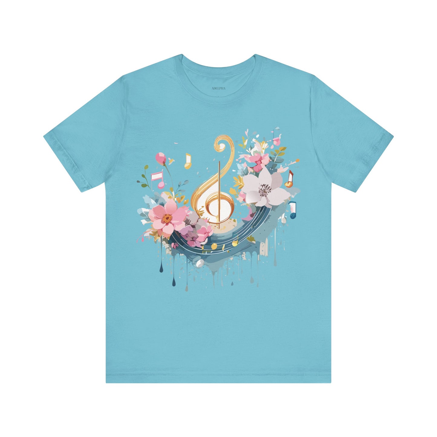 T-shirt en coton naturel - Collection Musique