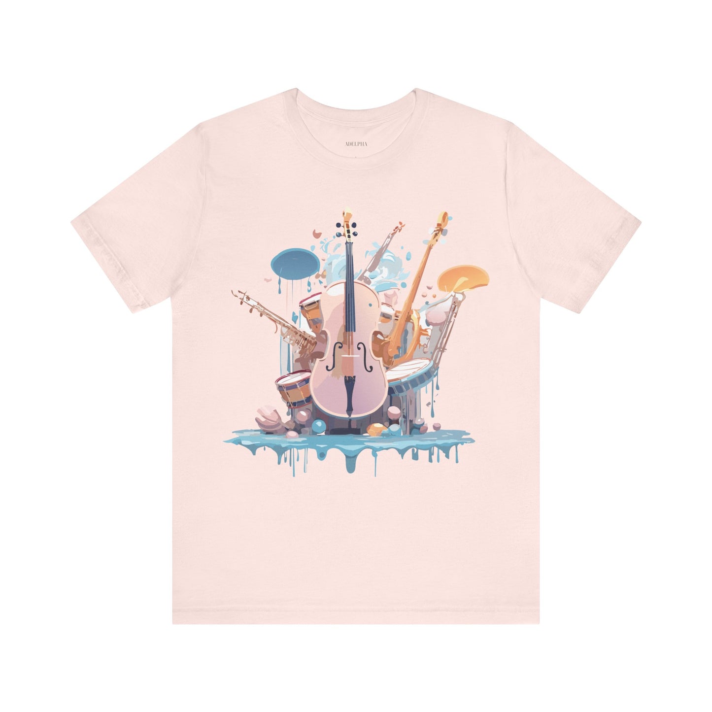 Natural Cotton Tee Shirt - Music collection