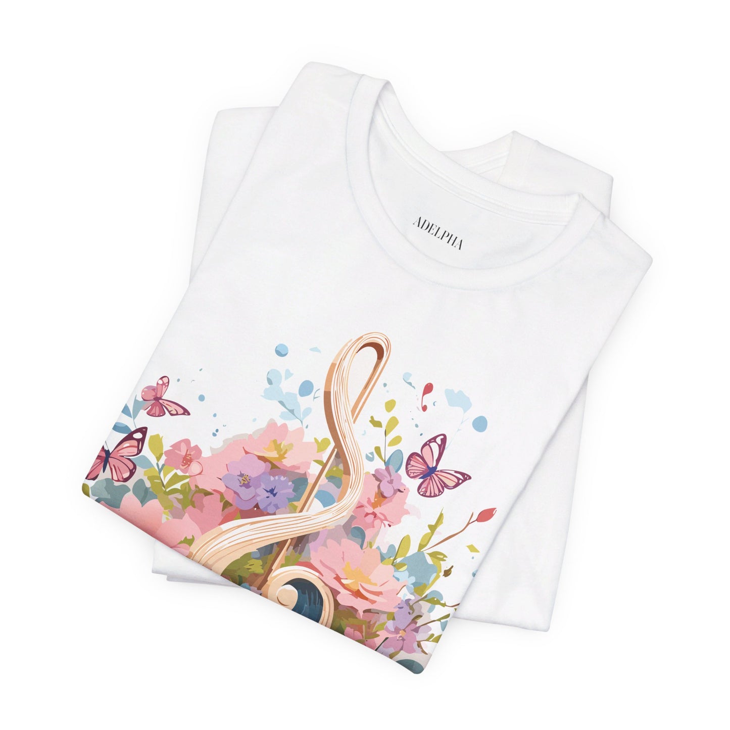 T-shirt en coton naturel - Collection Musique