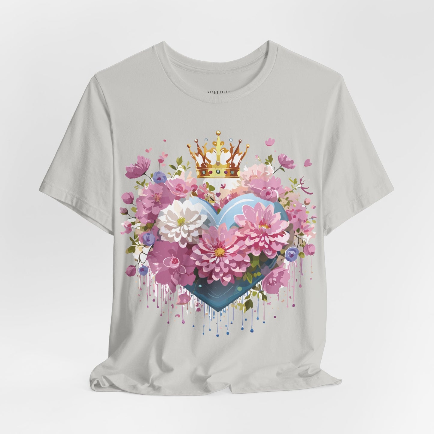 Natural Cotton Tee Shirt - Love story Collection