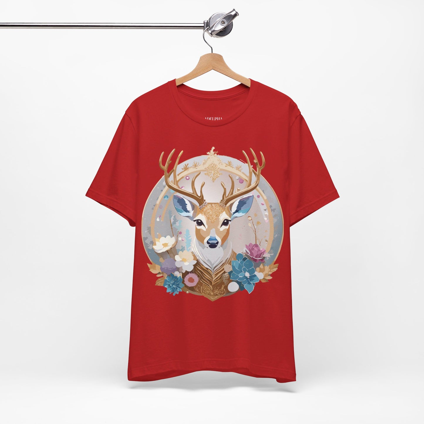 T-Shirt aus natürlicher Baumwolle – Medallion-Kollektion