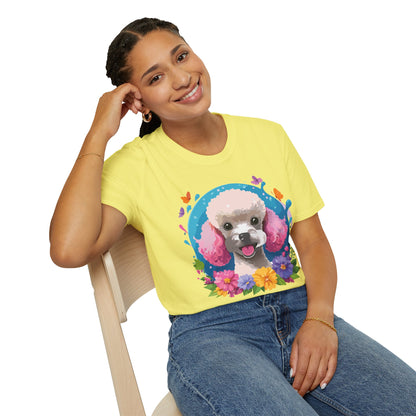 Dog Shirt With Animals Unisex Softstyle Tee 100 Percent Cotton Gildan 64000