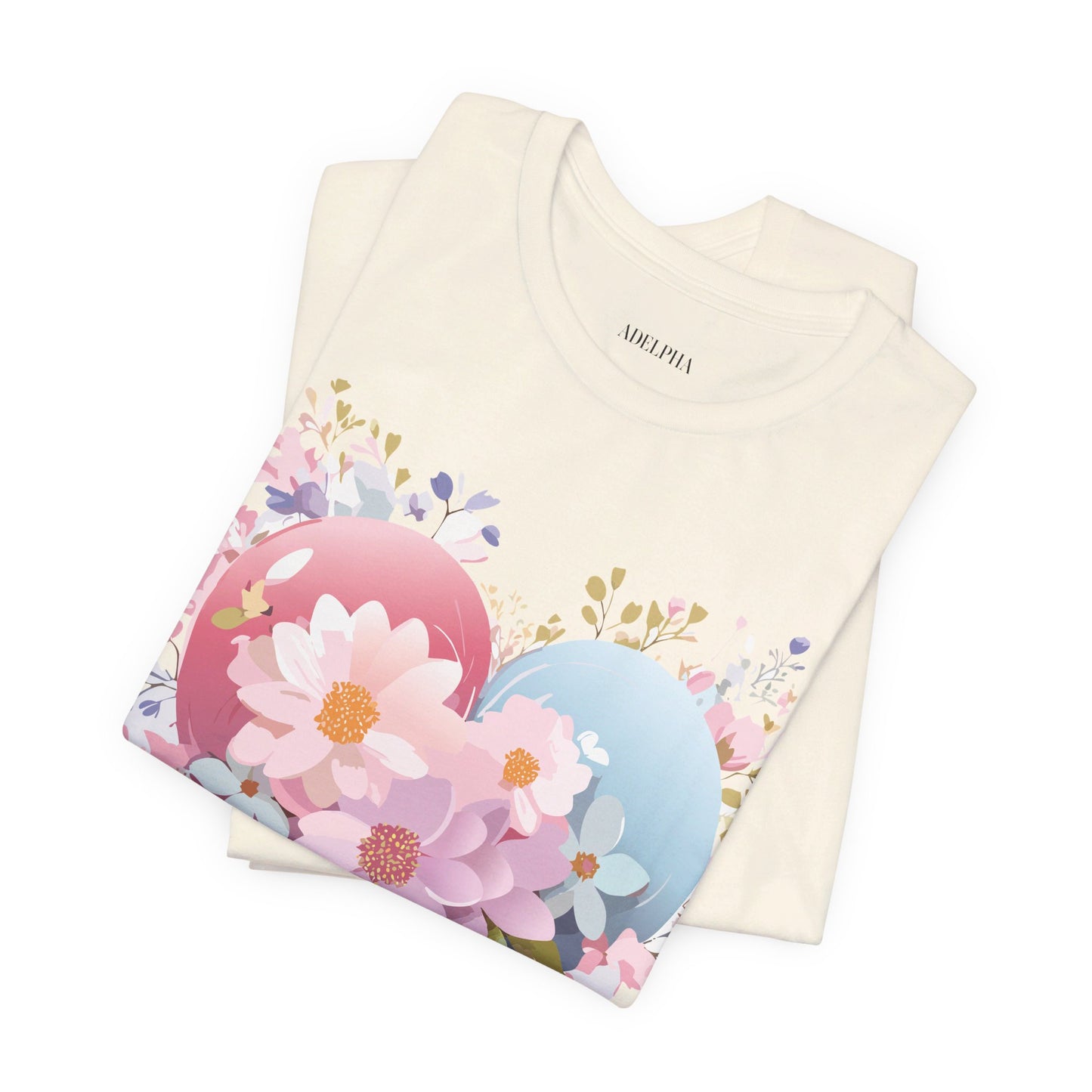 Natural Cotton Tee Shirt - Love story Collection