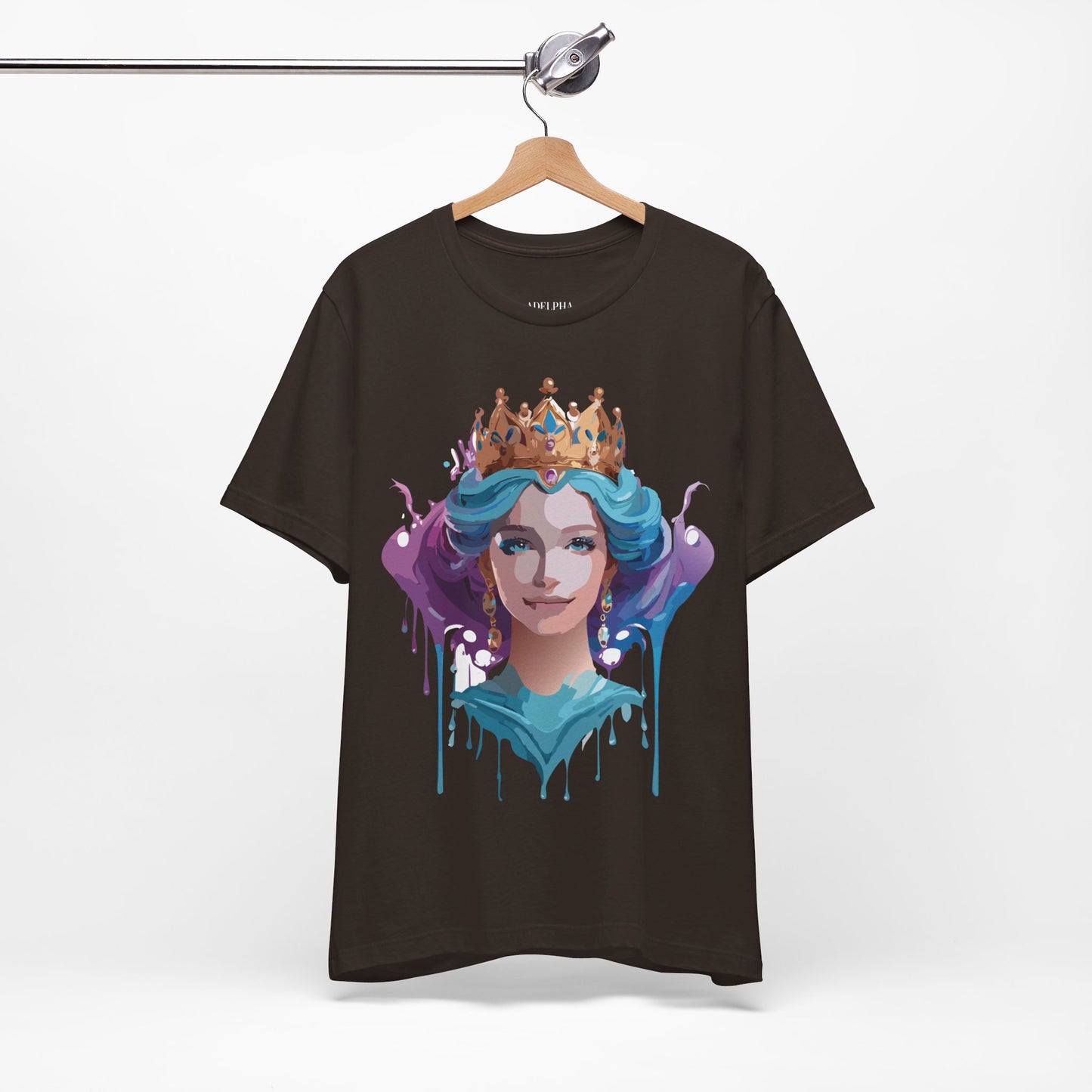 T-Shirt aus natürlicher Baumwolle – Queen Collection