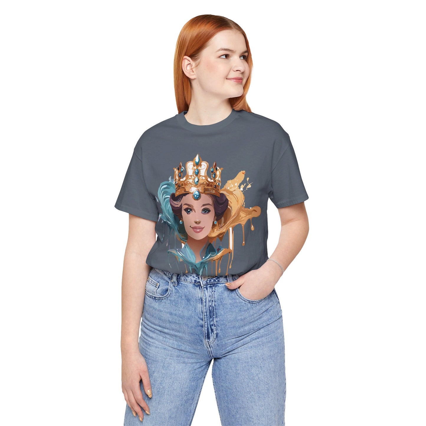 Natural Cotton Tee Shirt - Queen Collection