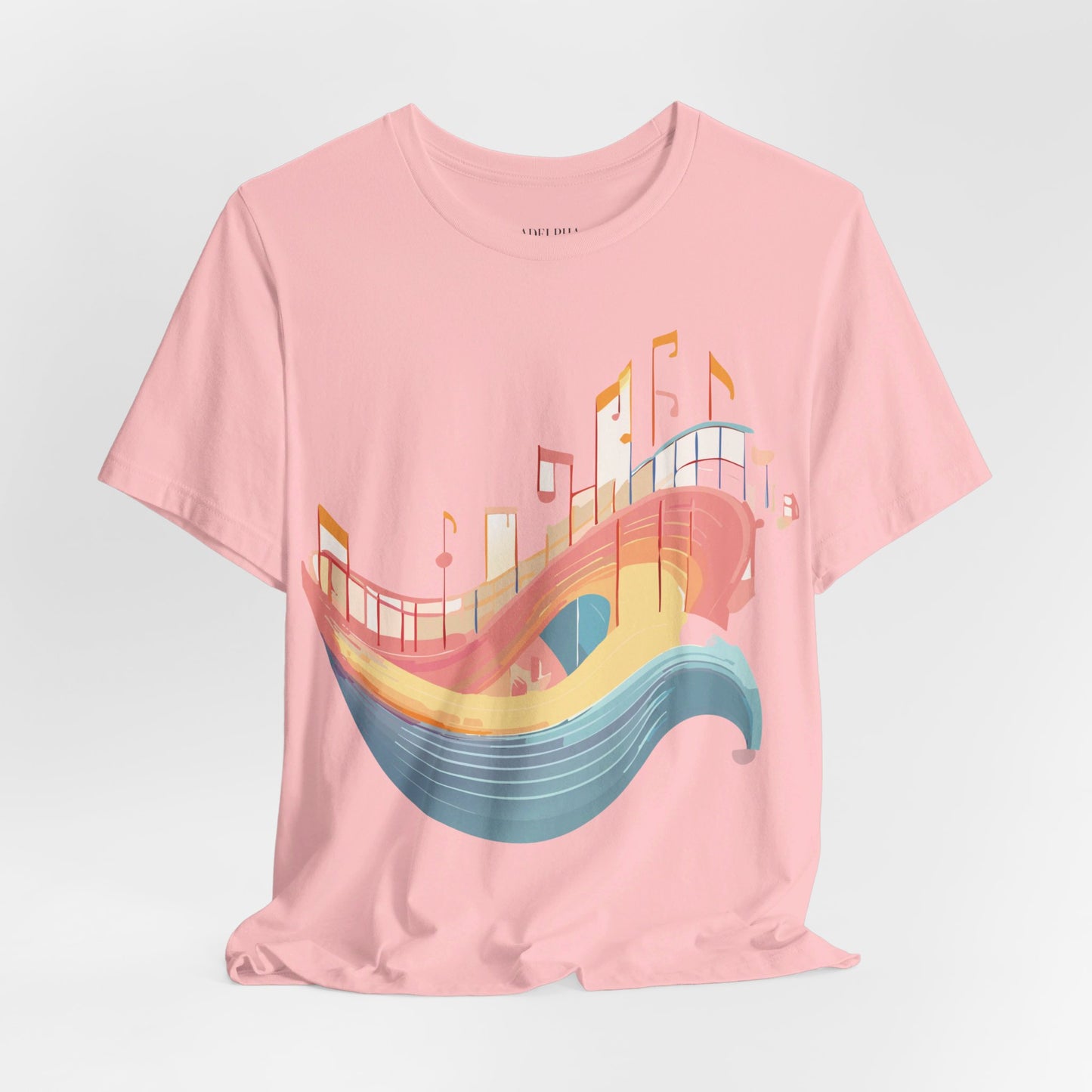 T-shirt en coton naturel - Collection Musique