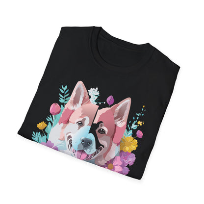 Dog Shirt Unisex Tee Softstyle Cotton Comfort for Animal Lovers