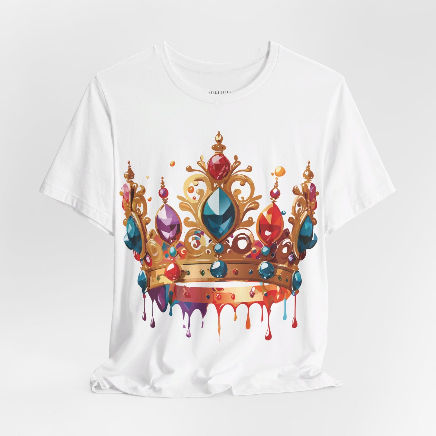 T-Shirt aus natürlicher Baumwolle – Queen Collection