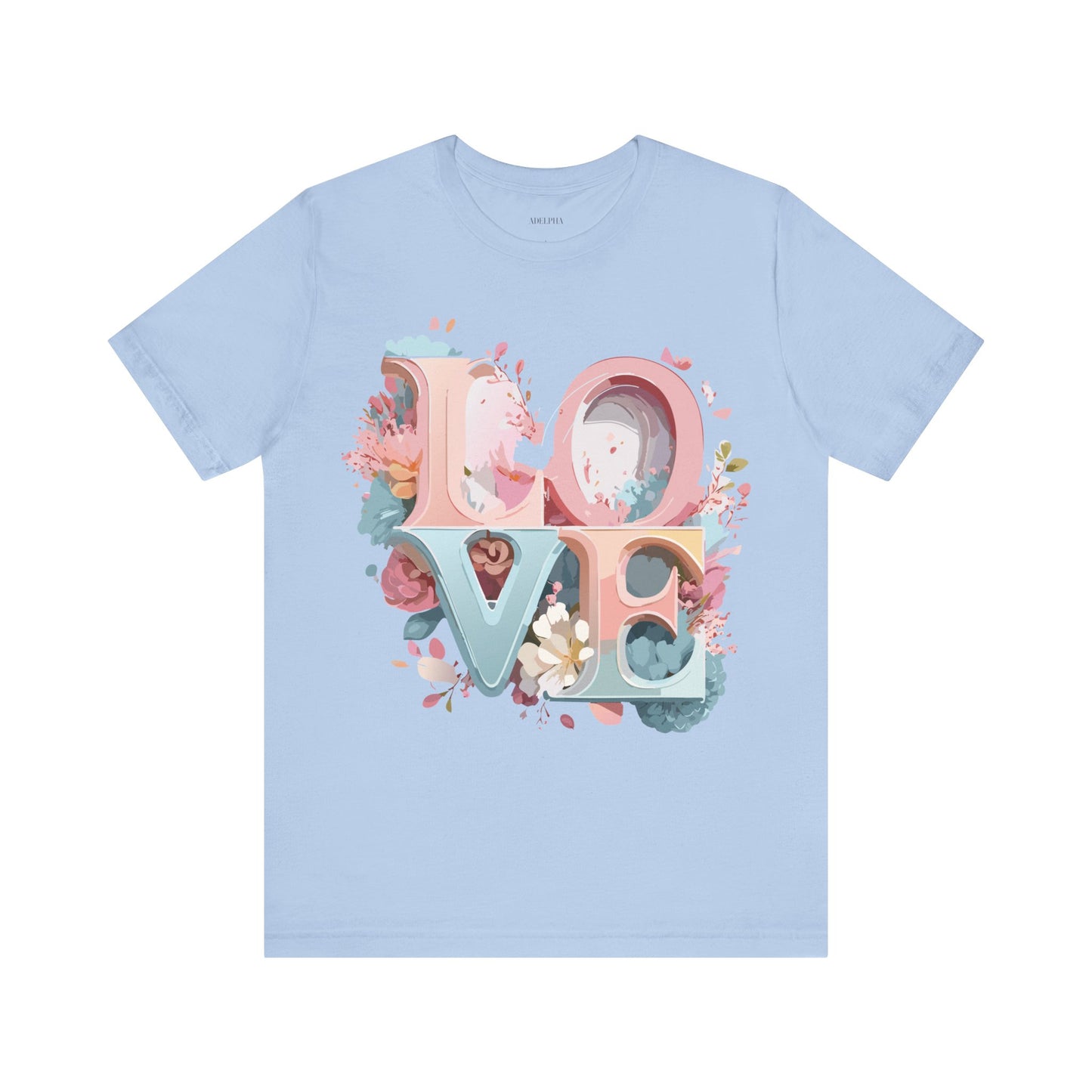 Natural Cotton Tee Shirt - Love story Collection