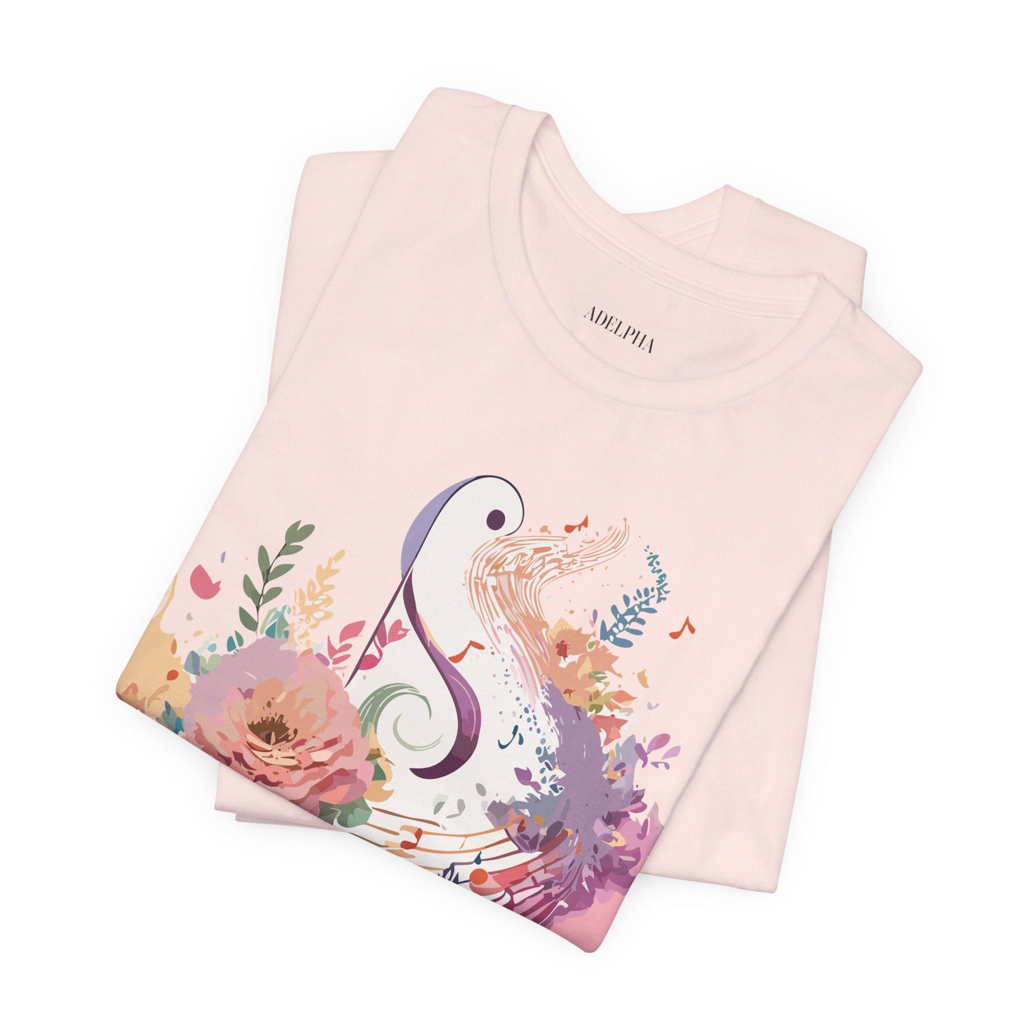 T-shirt en coton naturel - Collection Musique