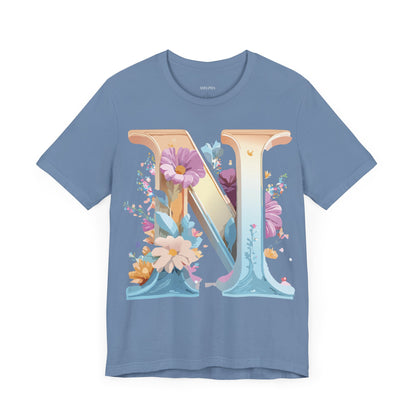 Letter Shirt, Letter N Shirt - ADELPHA