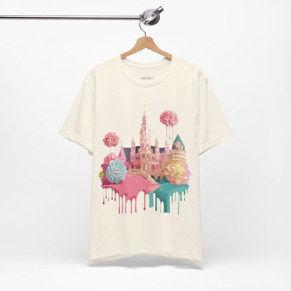 Natural Cotton Tee Shirt - Beautiful Places Collection - Vienna Printify