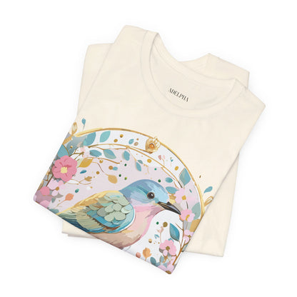 Natural Cotton Tee Shirt - Medallion Collection Printify