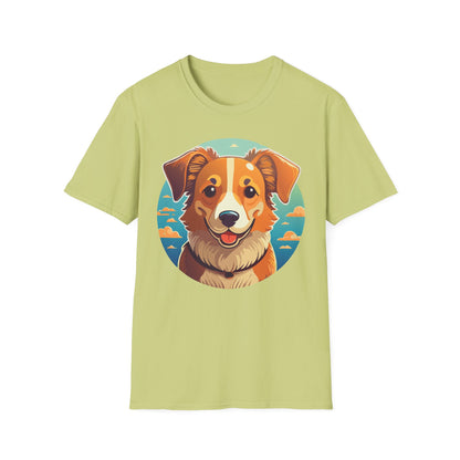 Dog Shirt Unisex Animal Tee One Hundred Percent Cotton Softstyle Gildan 64000