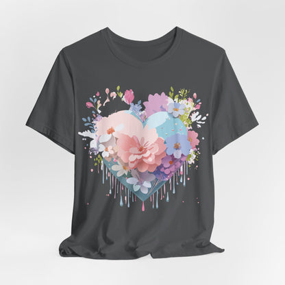 Natural Cotton Tee Shirt - Love Story Collection Printify
