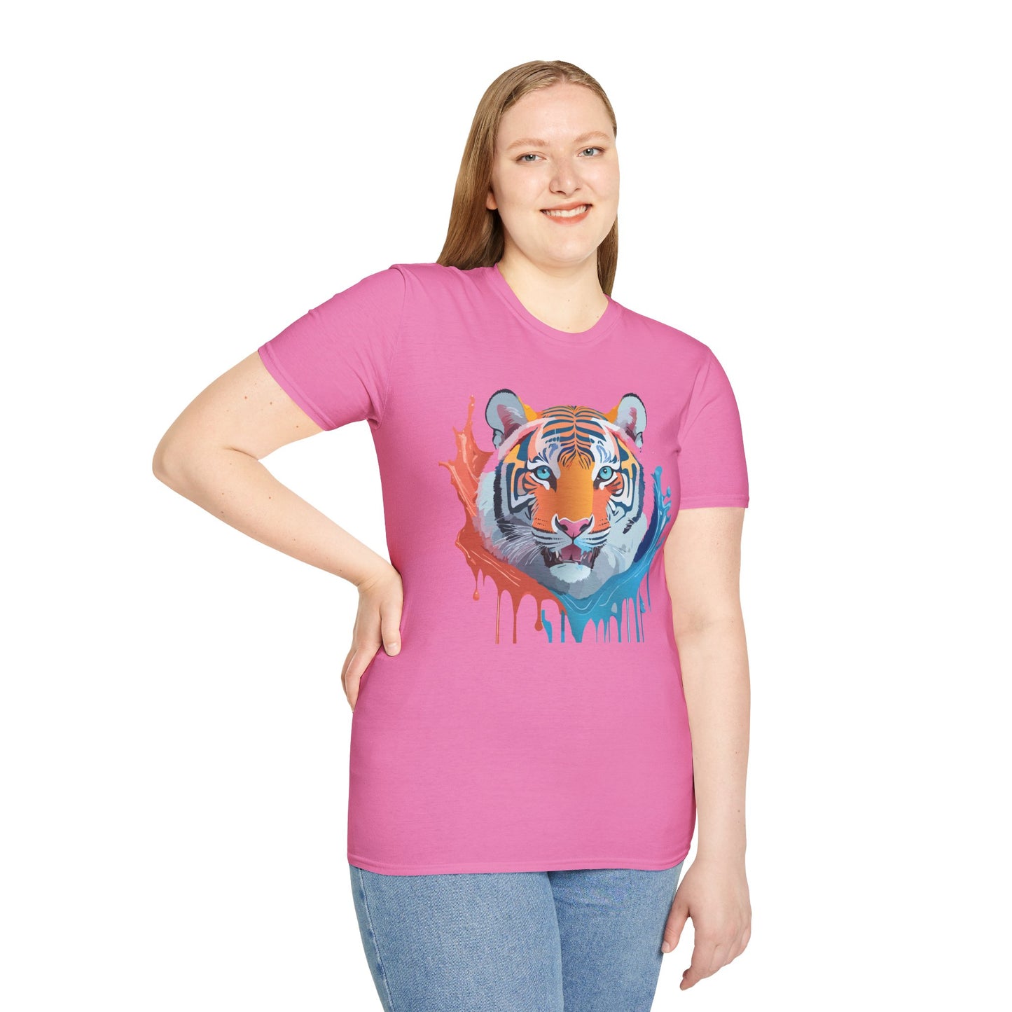 Tiger Shirt, Shirt with Tiger, Animal Tee, Shirt with Animals