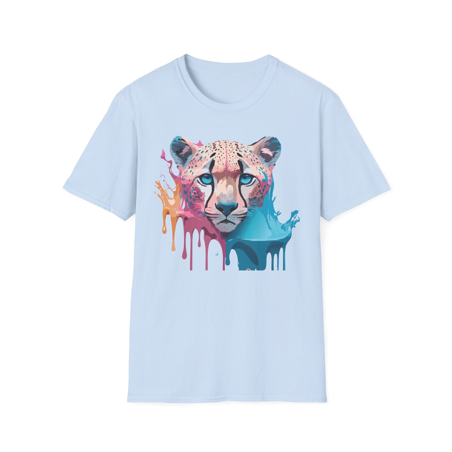 Cheetah Shirt, Shirt with Cheetah, Cheetah Tee, Shirt with Animals