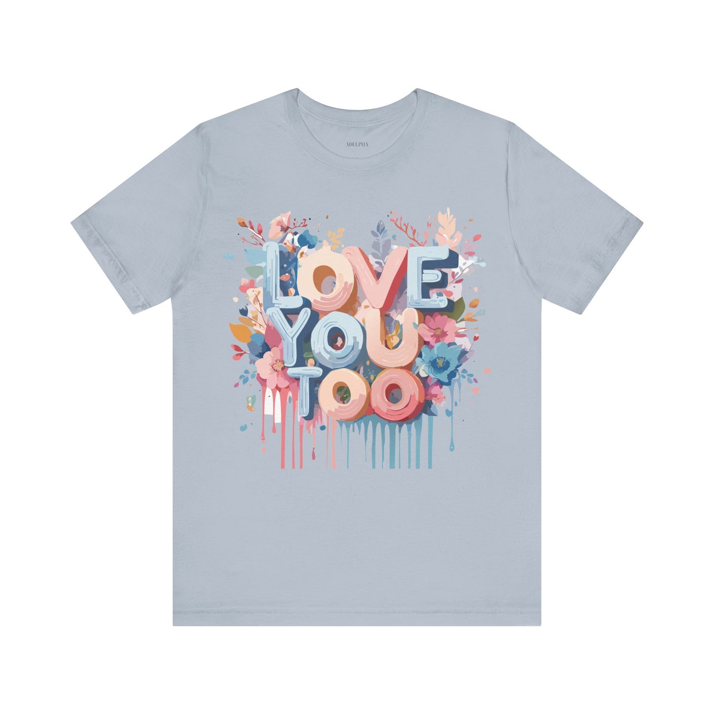 T-Shirt aus natürlicher Baumwolle – Love Story-Kollektion