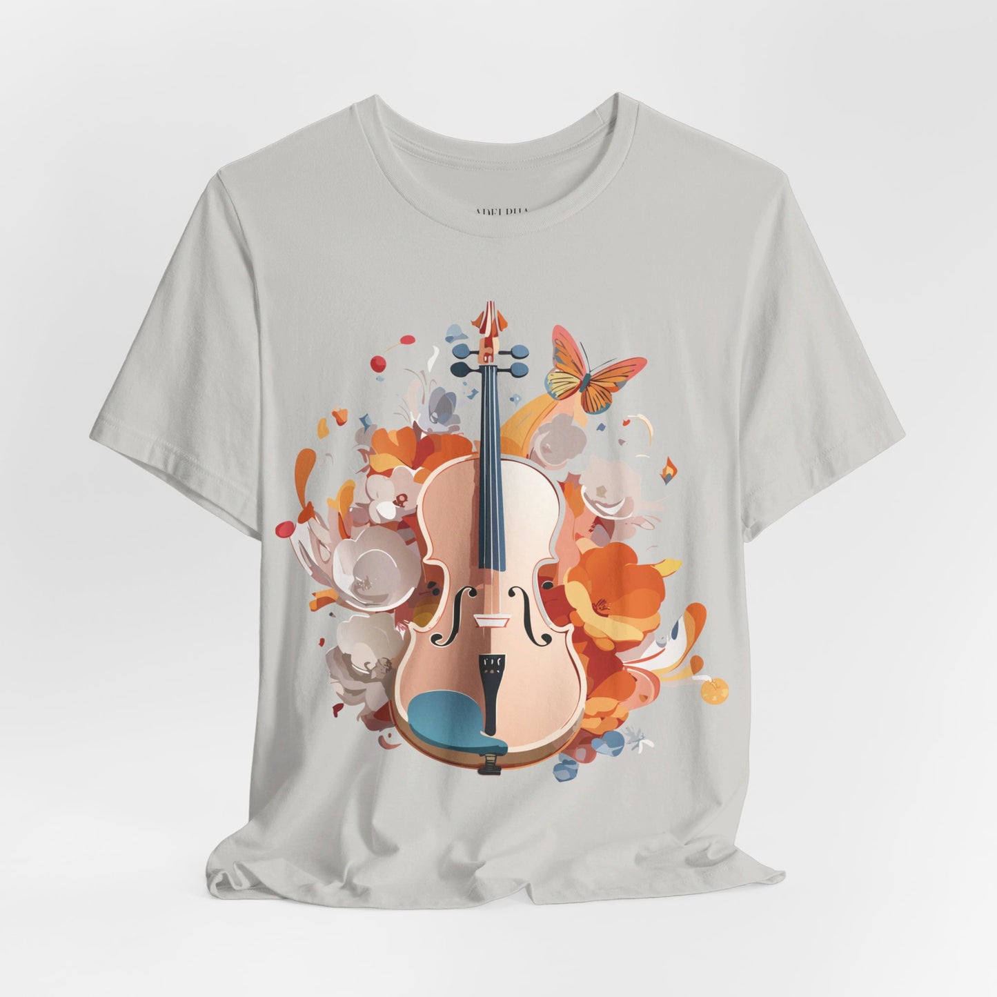 Natural Cotton Tee Shirt - Music collection