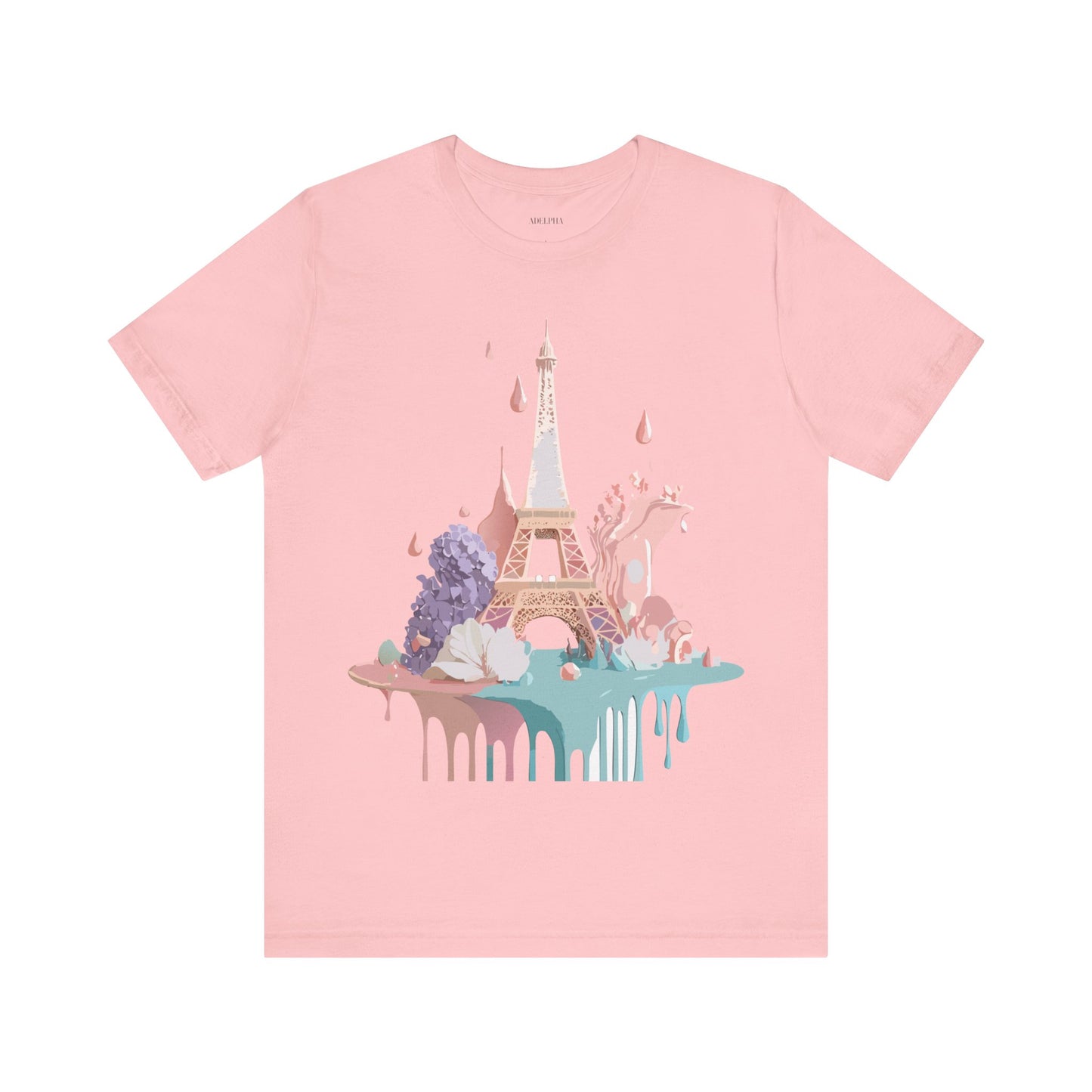 Natural Cotton Tee Shirt - Beautiful Places Collection - Paris