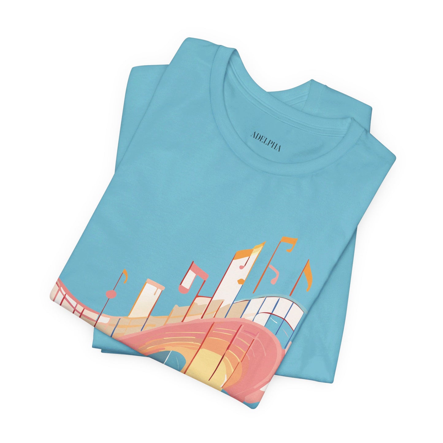 Natural Cotton Tee Shirt - Music collection