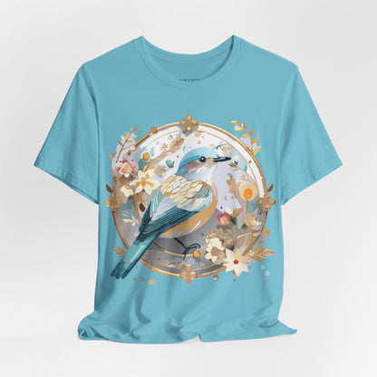 Natural Cotton Tee Shirt - Medallion Collection Printify