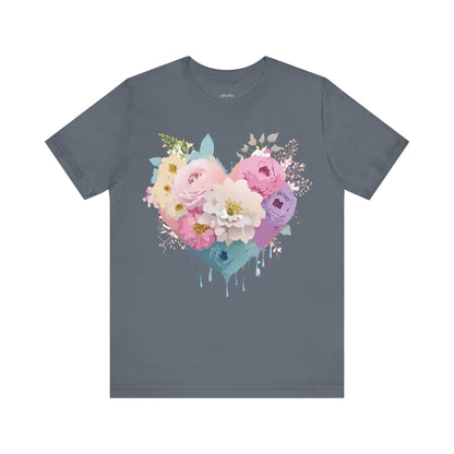 Natural Cotton Tee Shirt - Love Story Collection Printify