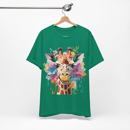 Shirt with Animals | Giraffe Printify