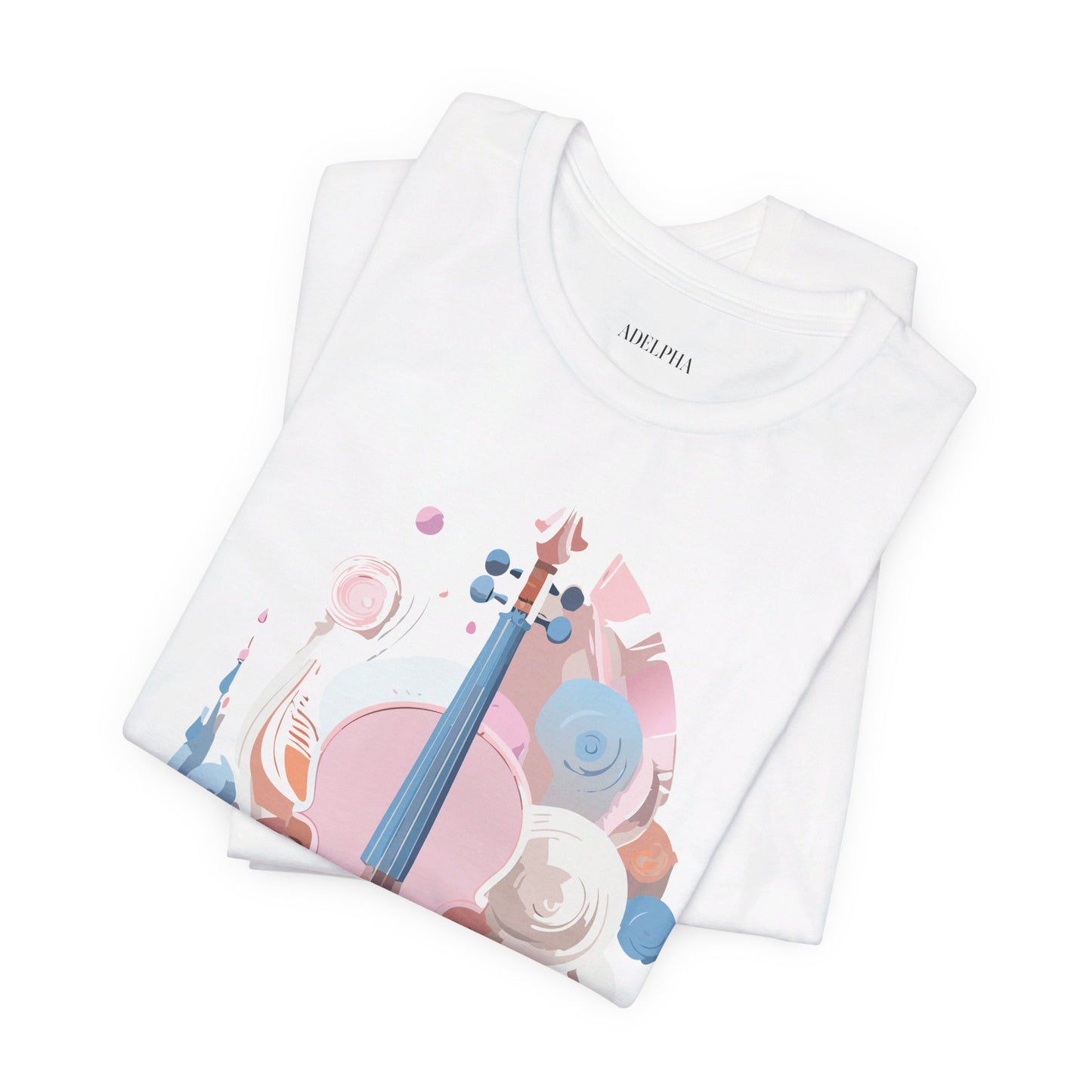 T-shirt en coton naturel - Collection Musique