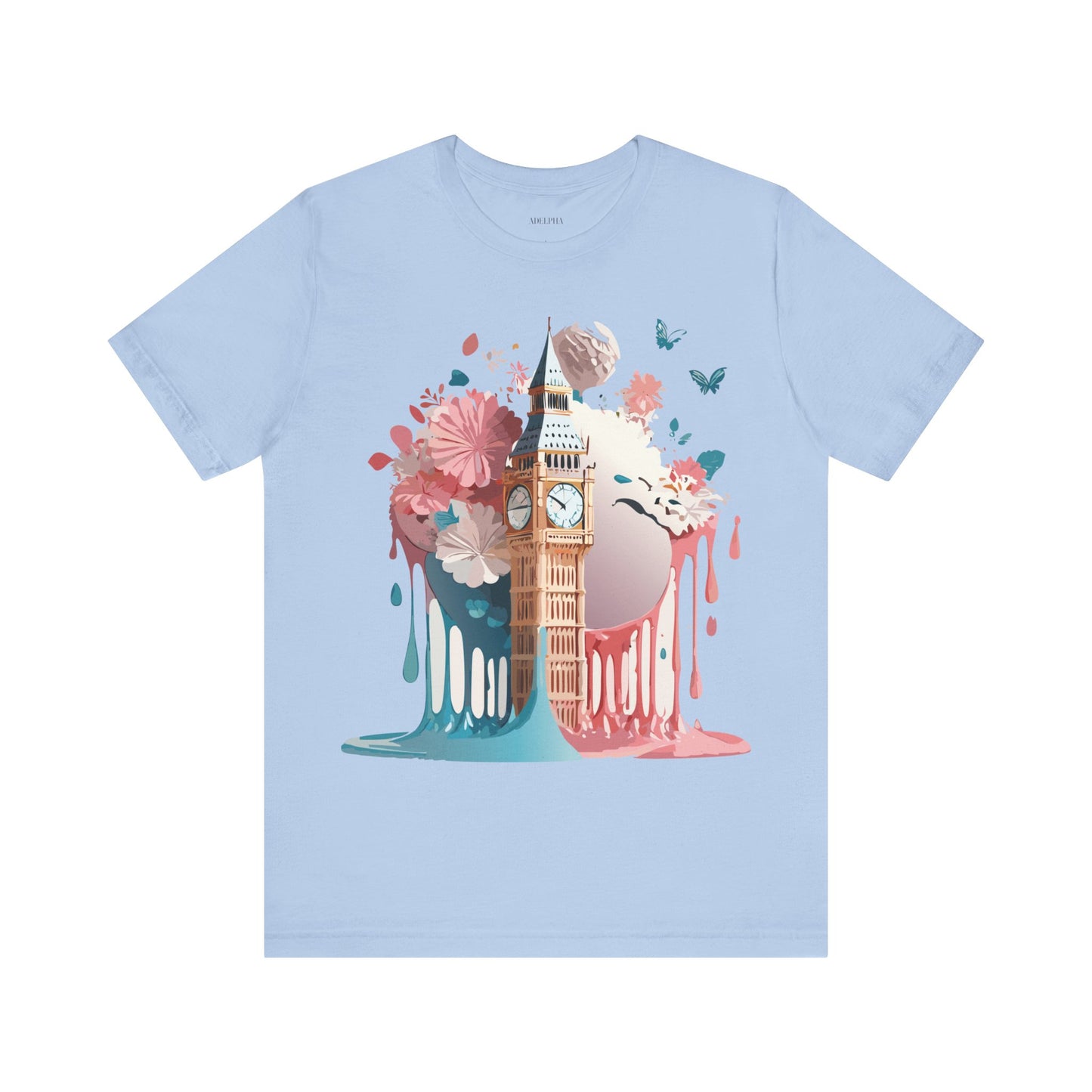 Natural Cotton Tee Shirt - Beautiful Places Collection - London