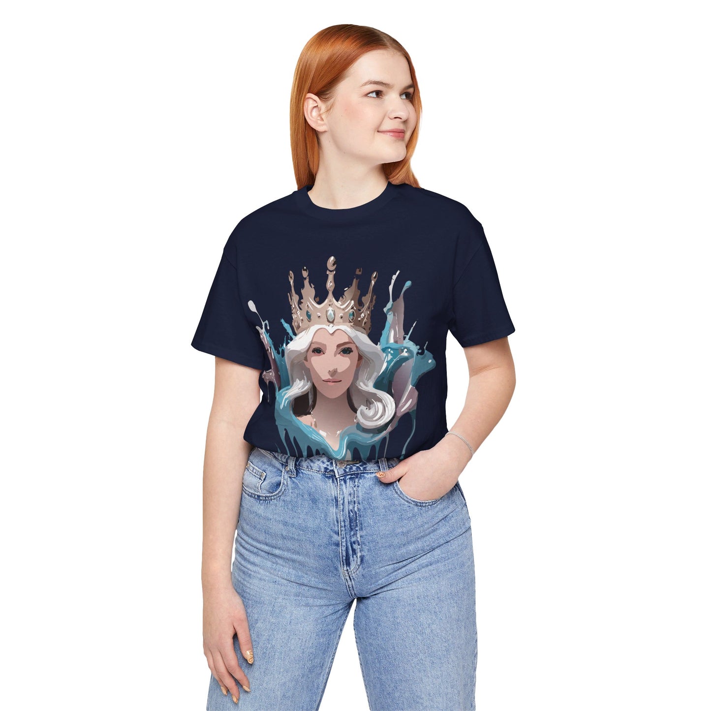 Natural Cotton Tee Shirt - Queen Collection