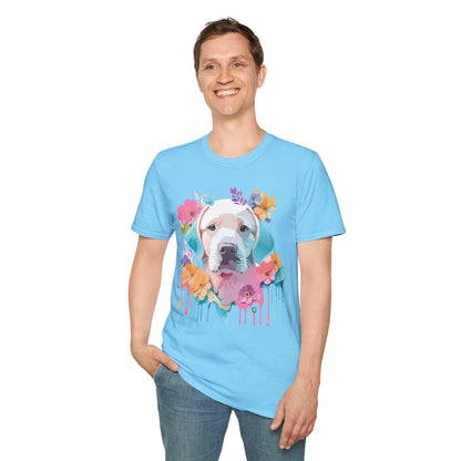 Dog Shirt Unisex Animal Tee Softstyle Gildan 64000 Short Sleeve Tee