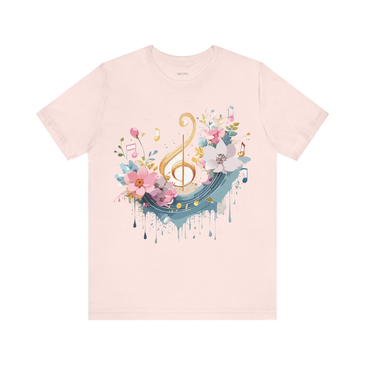 T-shirt en coton naturel - Collection Musique