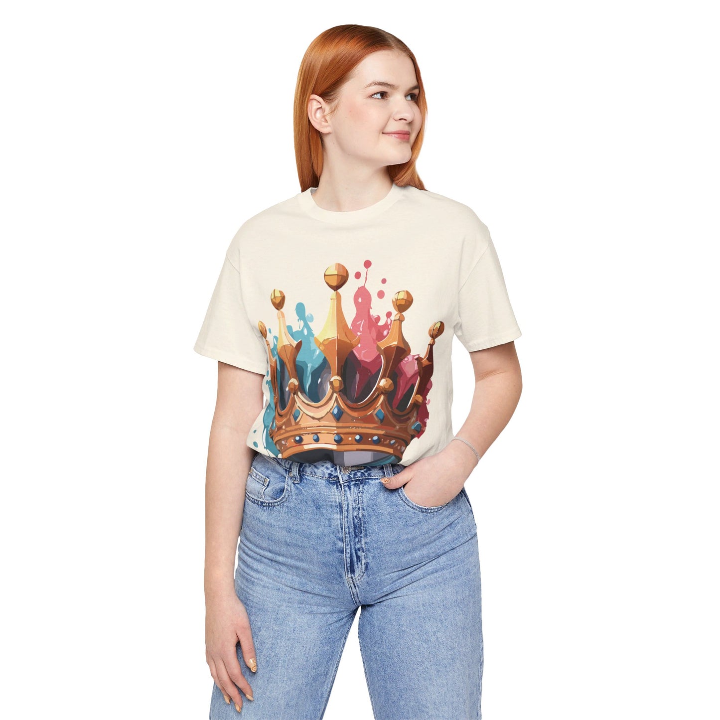 Natural Cotton Tee Shirt - Queen Collection