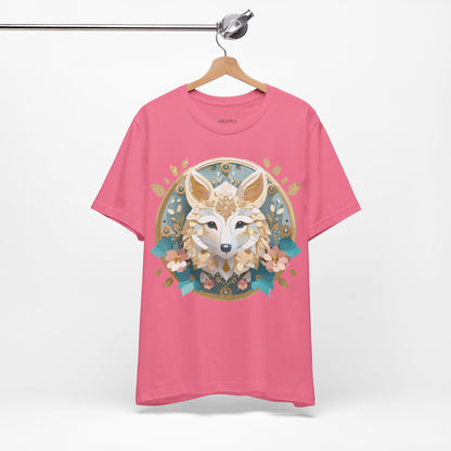 Natural Cotton Tee Shirt - Medallion Collection Printify
