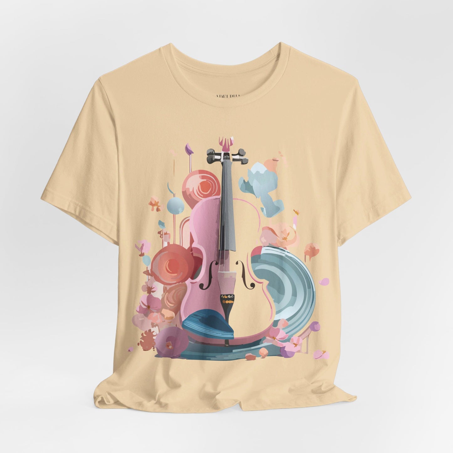 Natural Cotton Tee Shirt - Music collection