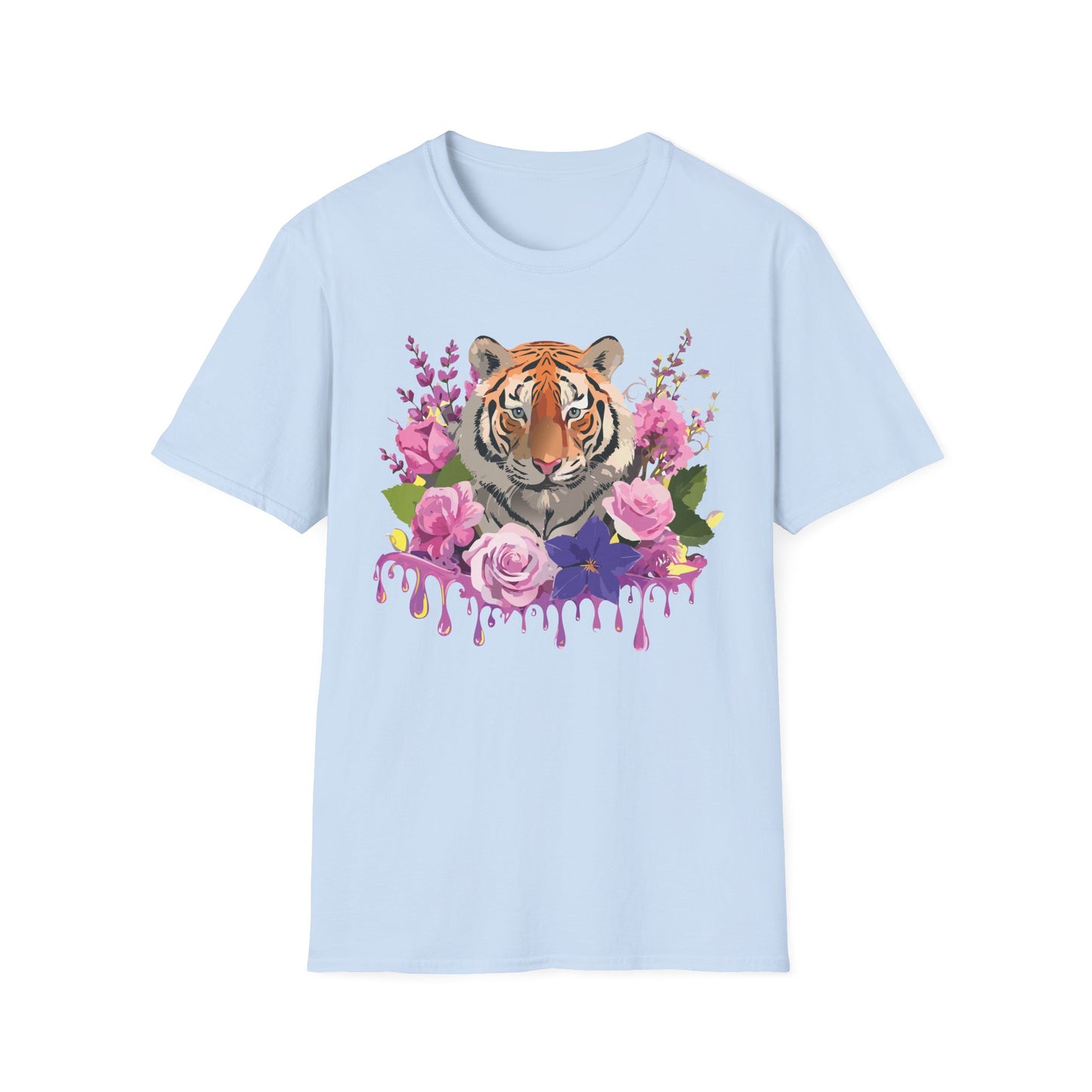 Tiger Shirt, Shirt with Tiger, Animal Tee, Shirt with Animals