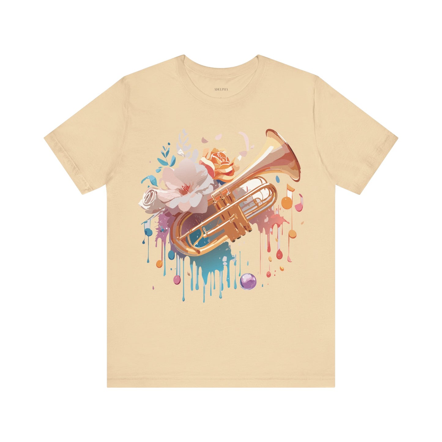 Natural Cotton Tee Shirt - Music collection